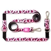 Max & Molly multi-póráz - Leopard Pink - M