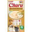 Inaba Churu Ciao tonhalas és bonitós krémes jutalomfalat macskáknak 4x14g