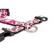 Max & Molly Leopard Pink párnázott neoprén H-hám kistestű kutyáknak, XS méret