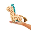 Max & Molly Huggles Toy sípolós plüss - Giraffe Jerry