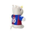 Max & Molly Rhino plüss kutyajáték - FC Barcelona
