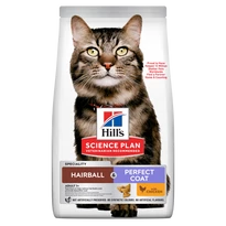 Hill's SP Feline Adult Hairball&Perfect Coat macskatáp 1,5kg