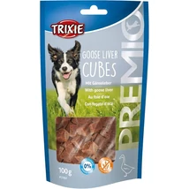 Trixie PREMIO Goose Liver Cubes - jutalomfalat (libamáj) 100g