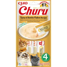 Inaba Churu Ciao tonhalas és bonitós krémes jutalomfalat macskáknak 4x14g