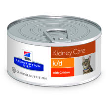 Hill's PD Feline k/d Kidney Care Chicken konzerv 156g