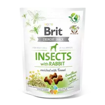 BRIT CARE DOG CRUNCHY CRACKER. INSECTS WITH LAMB ENRICHED WITH RASPBERRIES, 200 G
