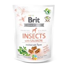 BRIT CARE DOG CRUNCHY CRACKER INSECTS WITH SALMON AND THYME 200G