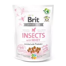 BRIT CARE DOG CRUNCHY CRACKER PUPPY INSECTS WITH WHEY AND PROBIOTICS 200G