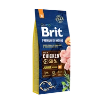 Brit Premium kutyatáp JUNIOR M 50% csirke 15kg