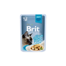 Brit Premium Cat tasakos Delicate Fillets in Gravy with Chicken 85g