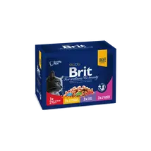 Brit Premium Cat Pouches Familiy Plate 12X100G