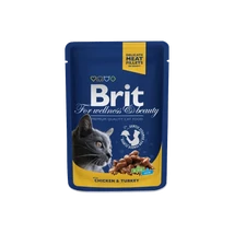 Brit Premium Cat Pouches Chicken &amp;amp; Turkey 100 G