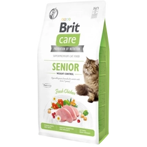 Brit Care Cat Grain Free SENIOR - WEIGHT CONTROL Chicken 0,4kg