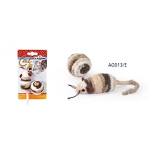 AG013/E Plüss egérke labdával 4,5/7 cm 2 db-os