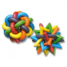 AG044 Színes fonott gumilabda 4,5 cm