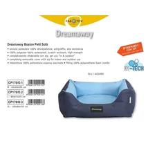 CP170/O.2 Fekhely  "BOSTON" sötétkék-világoskék 80*67*22 cm