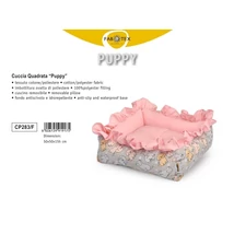 CP283/F Puppy szögletes fekhely 50*50*15 cm