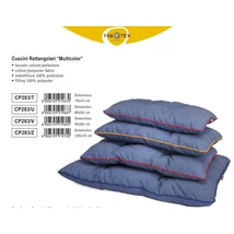 CP283/U Szögletes párna MULTICOLOR 80x50