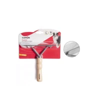 B729/B Fanyelű gereblye 16 cm 40 krómozott acélfogakkal SM