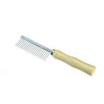 B902 21 fogas fésű fanyeles