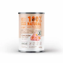 Fresh Farm csirkés-sütőtökös-almás gulyás kutyakonzerv felnőtt kutyáknak