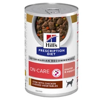 Hill's Prescription Diet ON-Care csirkés és zöldséges ragu kutyáknak, 354g