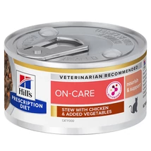 Hill's Prescription Diet On-Care Stew ragus macskaeledel 82g
