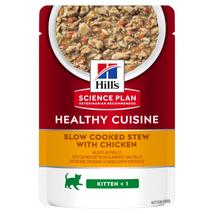 Hills SP Feline Kitten Chicken & Vegetables Stew alutasakos eledel 80g