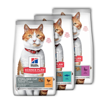 Hill's SP Feline Young Adult Steril Dry Selection 3x300g