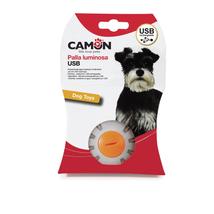 Camon akkumulátoros villogó gumilabda 6,5cm