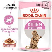 Royal Canin Kitten Sterilised alutasakos eledel – 12x85g