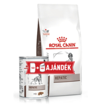 Royal Canin Hepatic Canine HF 1,5kg + AJÁNDÉK konzerv