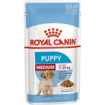 Royal Canin Medium Puppy alutasakos eledel 10x140g