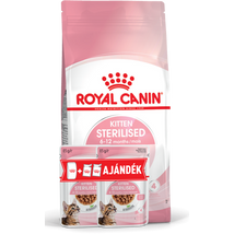 Royal Canin Kitten Sterilised 2kg + AJÁNDÉK 2 alutasak