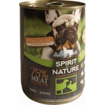 Spirit of Nature Dog konzerv Bárányhússal és nyúlhússal 800g
