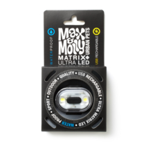 Max & Molly Matrix Ultra LED-lámpa nyakörvre rögzíthető - fekete