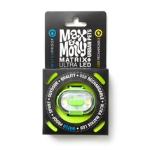 Max & Molly Matrix Ultra LED-lámpa nyakörvre rögzíthető - zöld