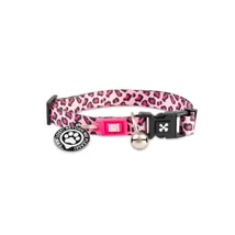 Max &amp; Molly Smart ID macskanyakörv - Leopard Pink - 1 size