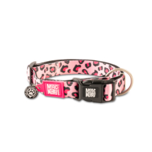 Max & Molly Smart ID nyakörv - Leopard Pink - XS