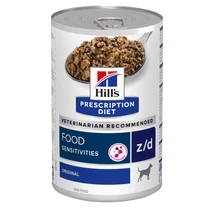 Hill's Prescription Diet z/d Food Sensitivities nedves kutyatáp ételallergiás kutyáknak, 370 g
