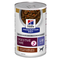 Hills PD Canine i/d Digestive Care Low Fat stew 12x354g