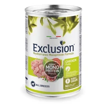 Exclusion Mediterraneo Monoprotein Formula Adult Chicken konzerv 400g