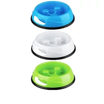 Trixie műanyag kutyatál evéslassítóval 0,9l