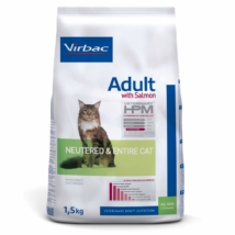 Virbac HPM Adult Cat Salmon Neutered & Entire 1,5kg