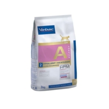 Virbac HPM Diet Cat Hypoallergy with Hydrolysed Fish Protein - A2 3kg