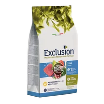 Exclusion Mediterraneo Monoprotein Formula Tuna Medium Breed Adult 12kg