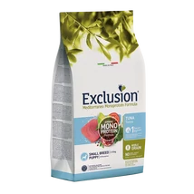 Exclusion Mediterraneo Monoprotein Formula Puppy Tuna Small Breed 2kg