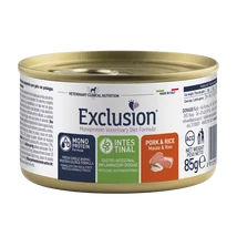 Exclusion Cat Intestinal macskaeledel Pork&amp;amp;Potato 85gramm