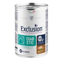 Exclusion Diabetic Pork&amp;Sorghum 400gr cukorbeteg kutyáknak