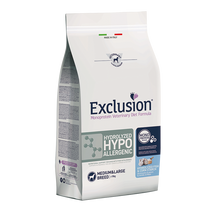 Exclusion Canine Hydrolyzed Hypoallergenic Fish &amp; Corn Starch Medium &amp; Large Breed 12kg